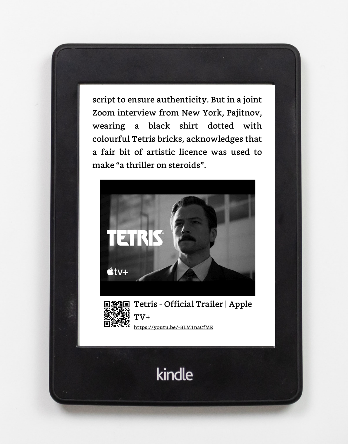 watch youtube on Kindle