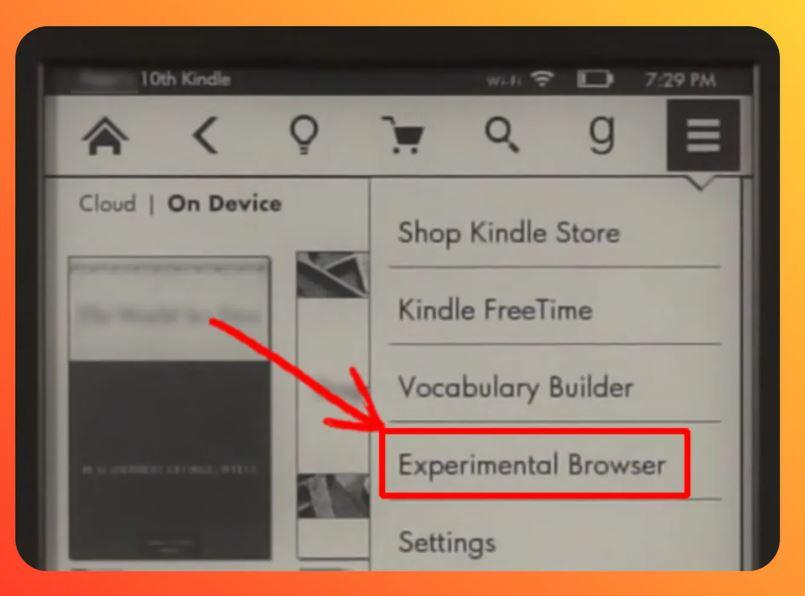 read news on Kindle with browser