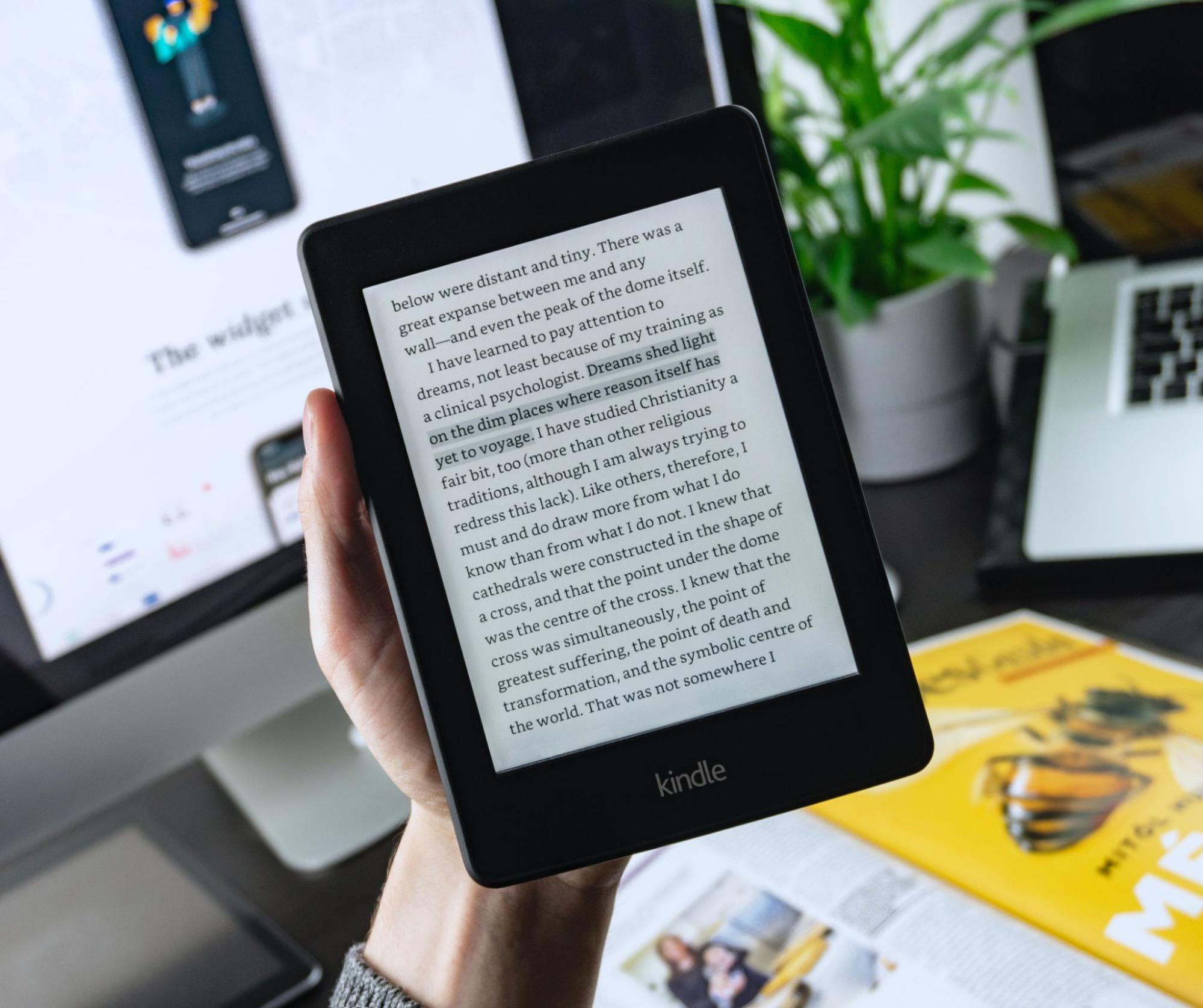 How to read blog posts on Kindle?